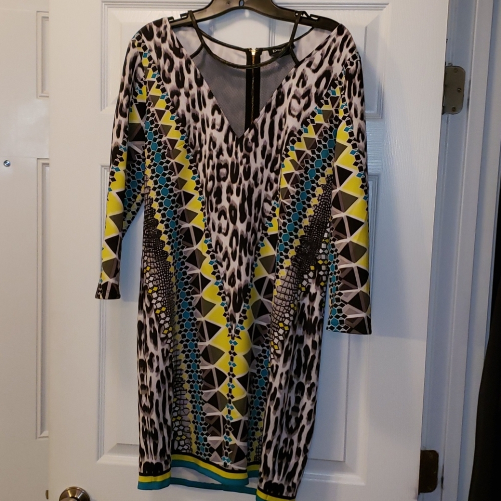 Bebe multicolor/ multi pattern dress